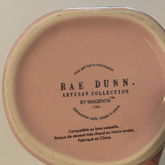Rae Dunn Madre pink mug - Picture 2 of 2
